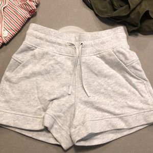 High waisted lululemon sweat "shorts"